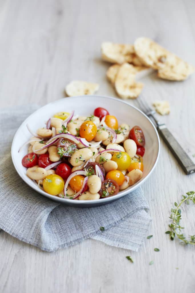 Weiße Bohnen Salat - Proteine satt! | Rezepte von Foodio