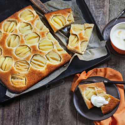 Apfelkuchen ohne Mehl so lecker wie von Oma