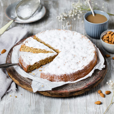 Schneller Mandelkuchen ganz ohne Mehl