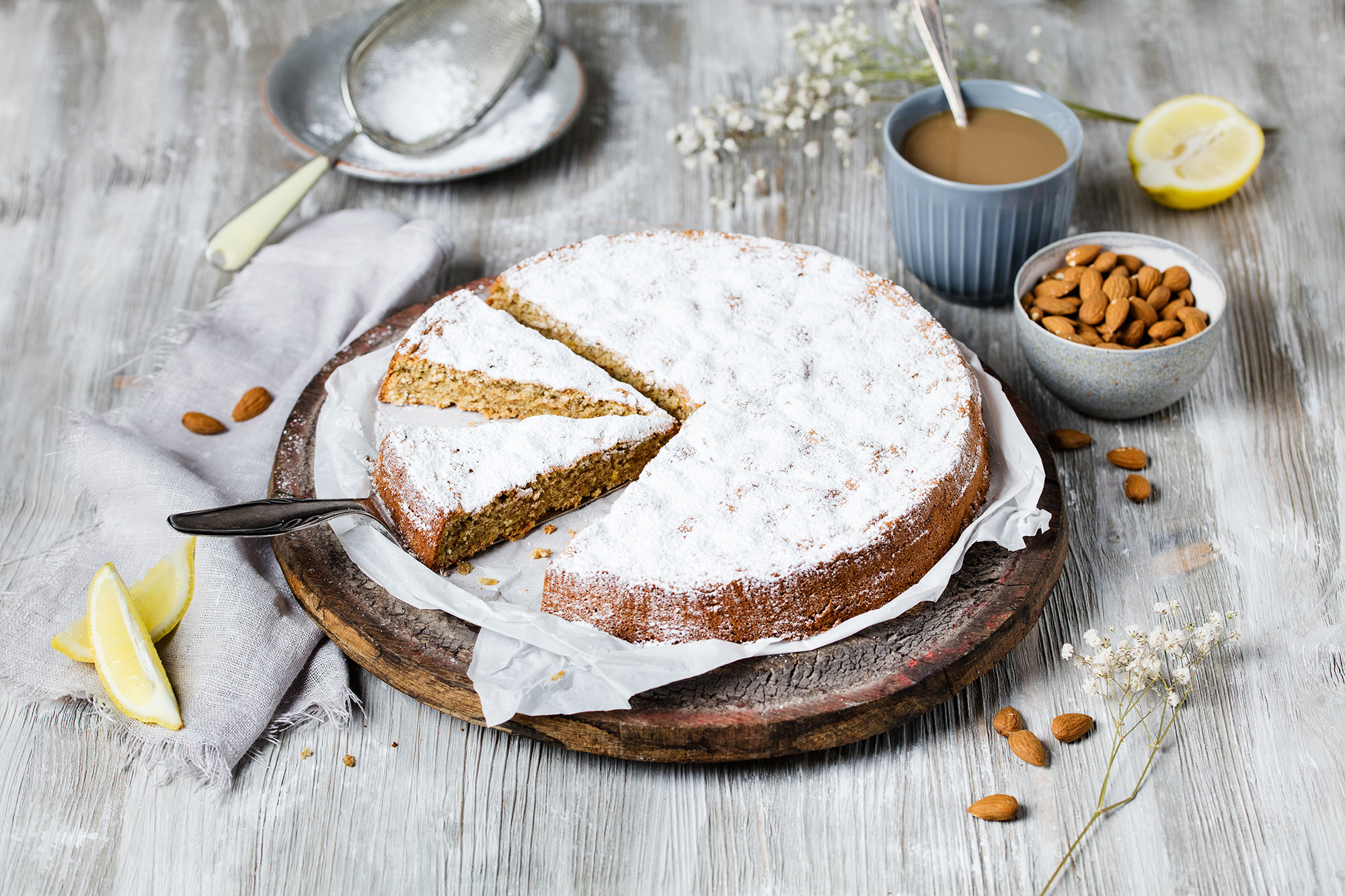 Mandelkuchen ohne Mehl so richtig saftig | Rezepte von Foodio