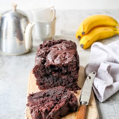 Bananenkuchen mit doppelt Schokolade