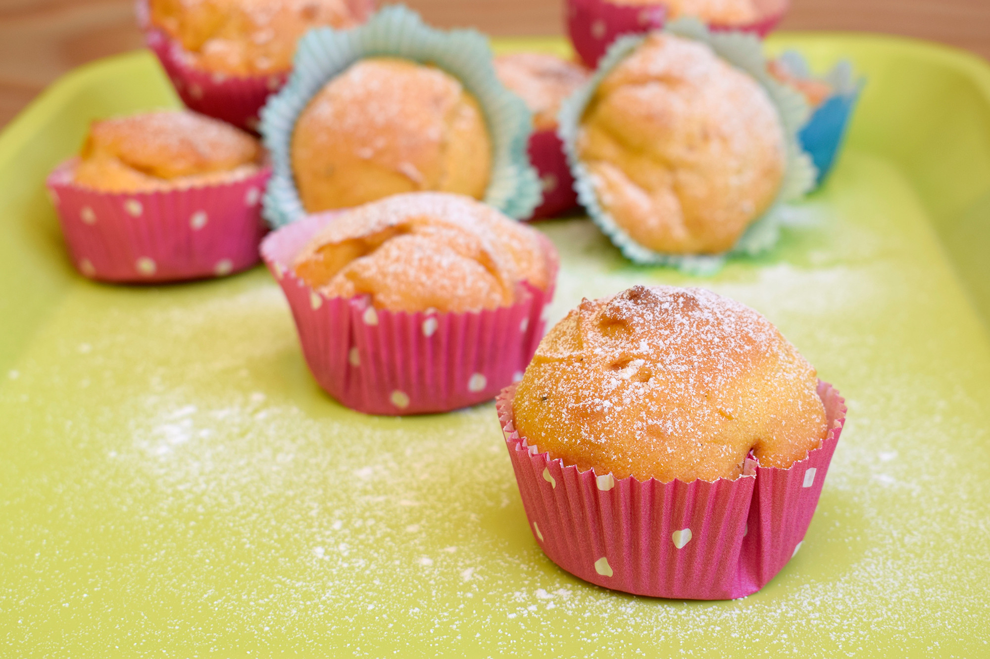 Muffins ohne Ei und Milch, aber richtig saftig dank Öl | Foodio