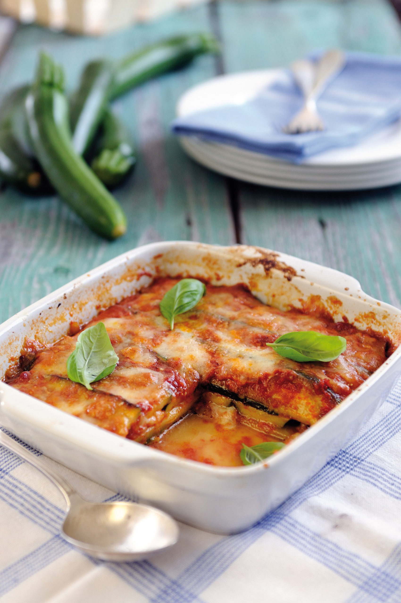 Zucchini-Lasagne vegetarisch und Low Carb | Foodio