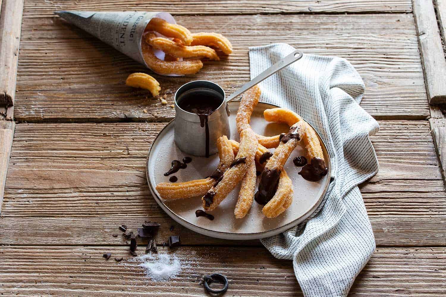 Churros con chocolate nach Originalrezept | Foodio