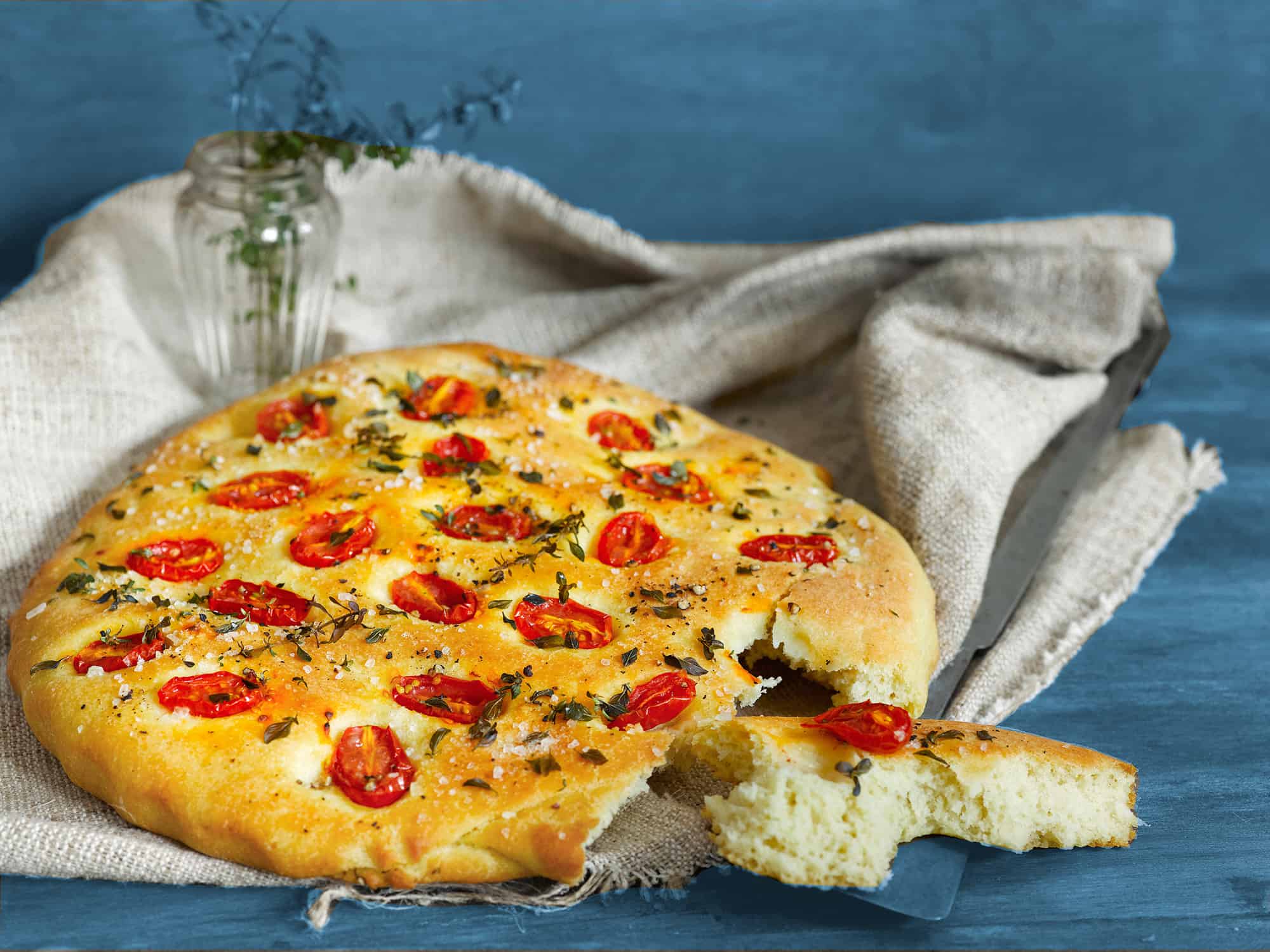 What Is Focaccia Bread - Let the focaccia cool in the pan.