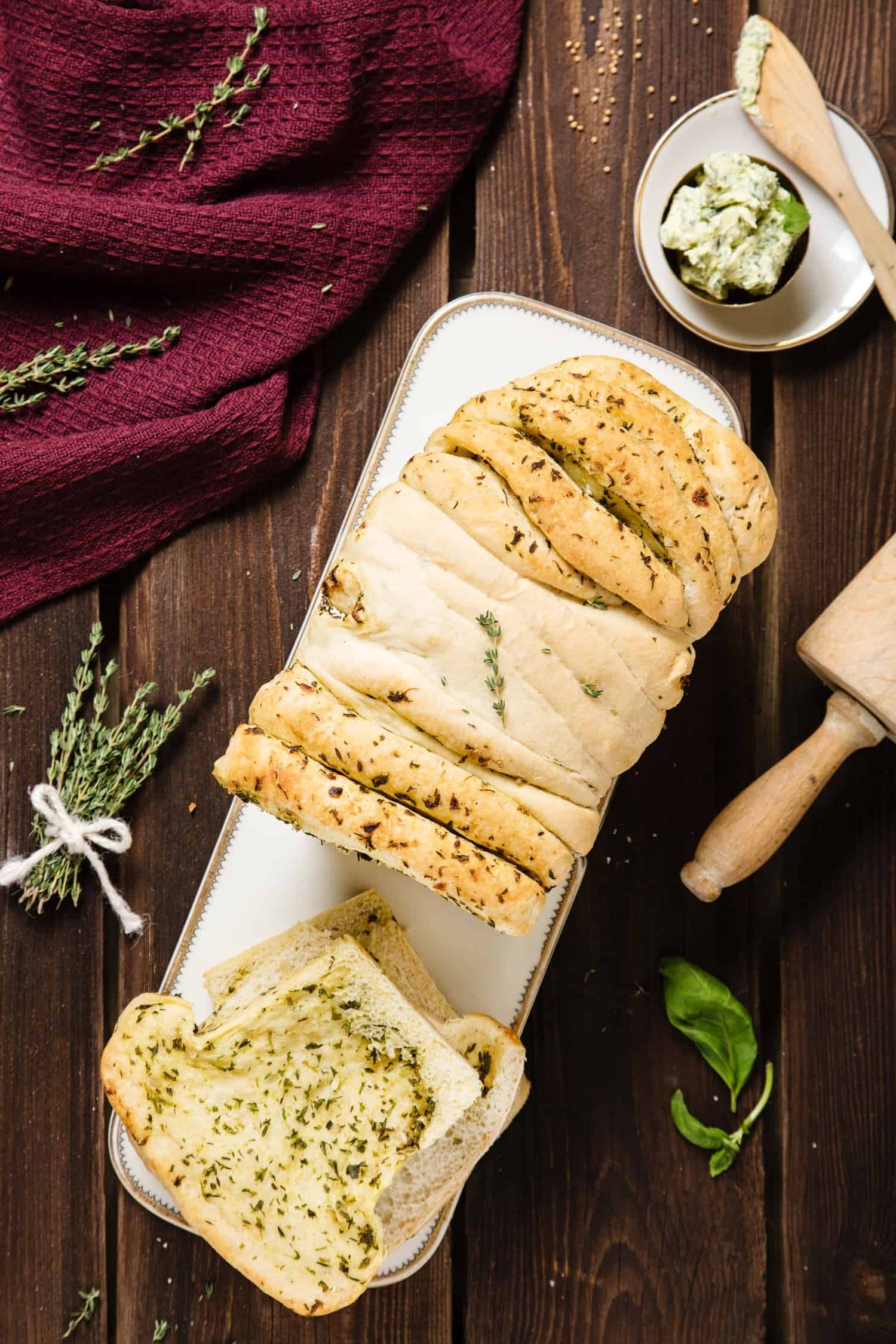 Kräuterfaltenbrot mit Gelinggarante | Das beste Rezept von Foodio