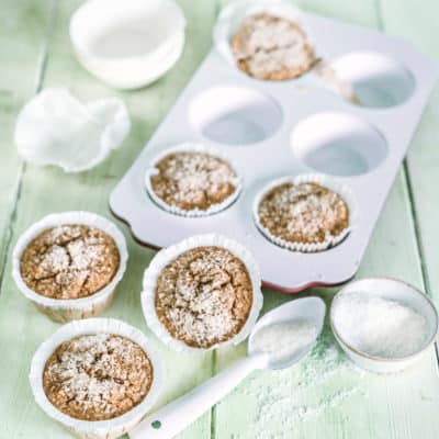 Saftige Müsli-Muffins ohne Zucker und Mehl