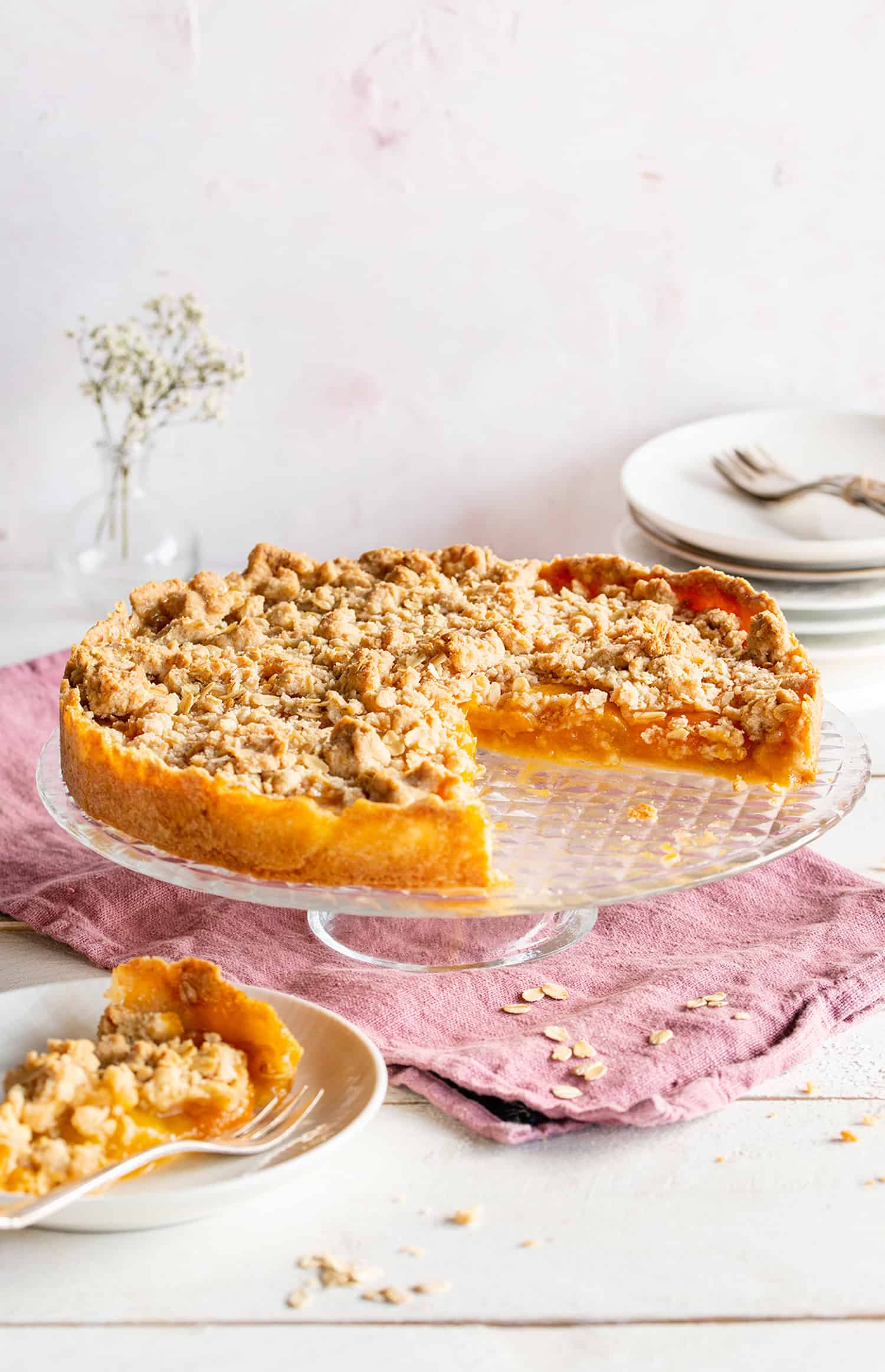 Aprikosenkuchen mit Streuseln so richtig saftig | Foodio