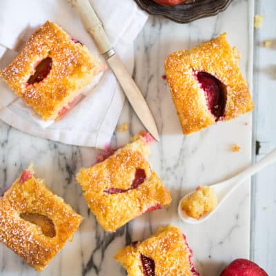 Extra saftiger Pflaumenkuchen mit Rührteig