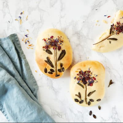 Süße Focaccia Garden einfach gemacht