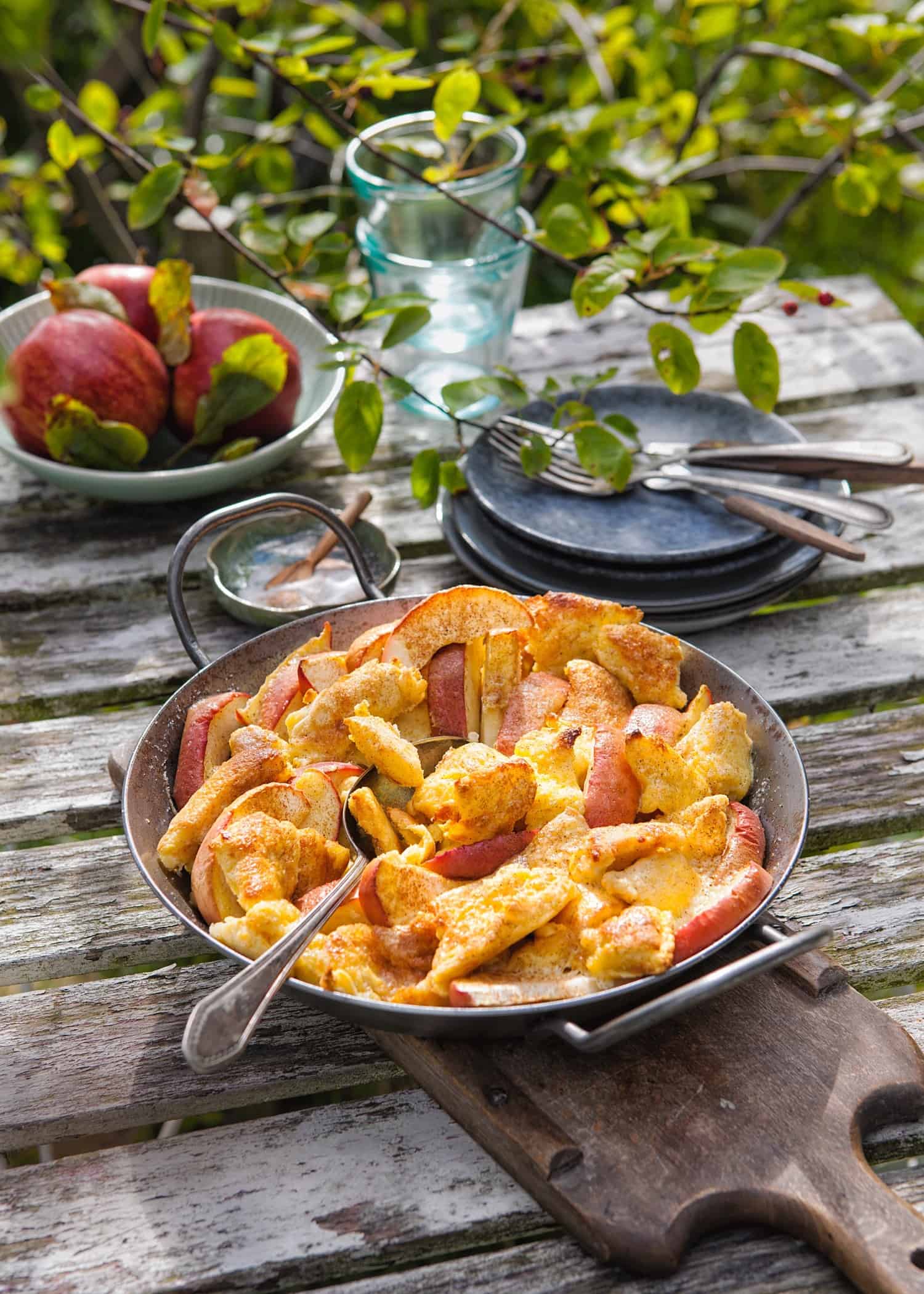 Apfelauflauf mit Joghurt so einfach | Rezepte von Foodio